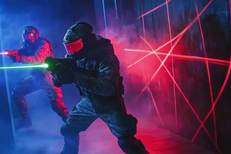 Программа «LASERTAG» — кадр с мероприятия ЦЕХ