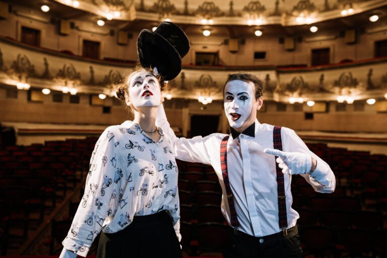 female-male-mime-artist-performing-stage